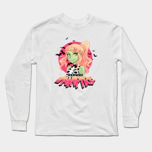 Kawaii Vampire Long Sleeve T-Shirt